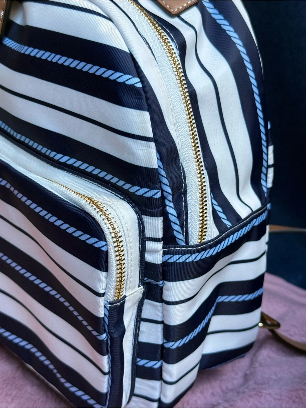 Tommy Hilfiger Julia Nautical Stripe Mini Backpack Navy 2018